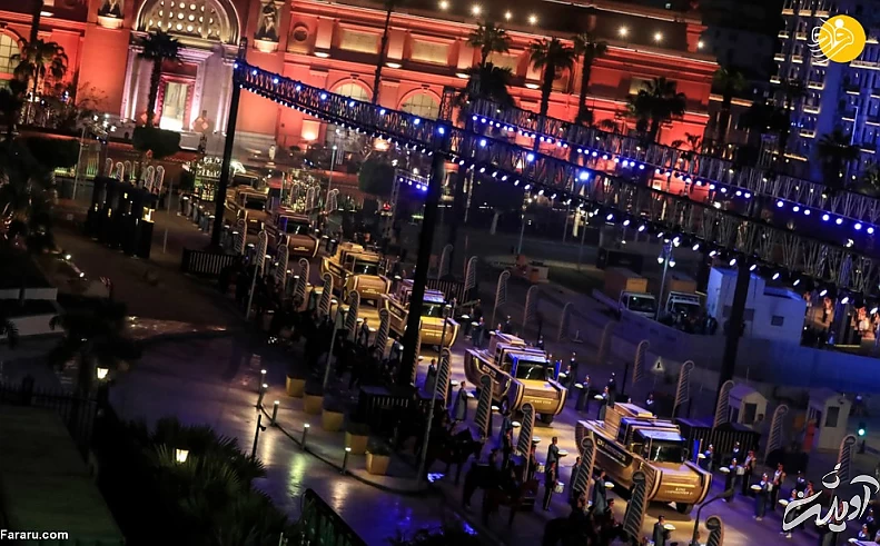 (تصاویر) رژه فرعون‌های مومیایی